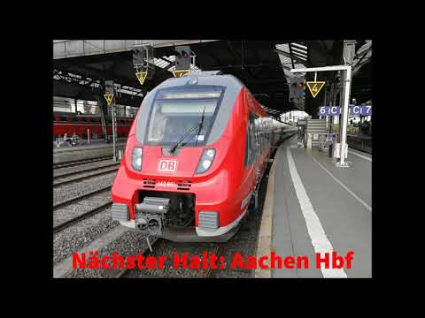 [DB Regio NRW] Ansagen RE9 Aachen Hbf - Siegen Hbf