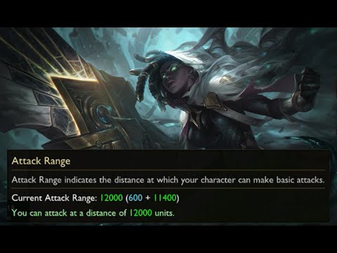 Senna Stacks OVER 9000! BIGGEST RANGE EVER! 12000 RANGE, 13000 AD