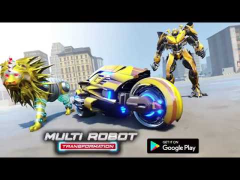 Lion Robot Transforming