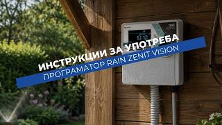 Как се настройва програматор Rain Zenit Vision с Bluetooth