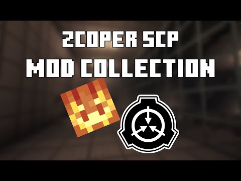 Zcoper SCP mod collection showcase | Minecraft mod 1.20.1
