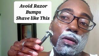 How to Shave and AVOID bumps- Best shaving tips for Black Men