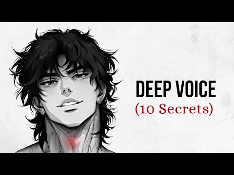 How to make Voice Deeper permanently | 10 Secrets | Voicemaxxing |