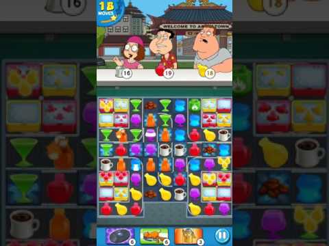 Family Guy - Another Freakin Mobile Game - Level 105 - No Boosters (by match3news.com)