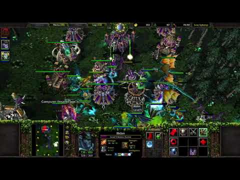 [Warcraft III] Naga race gameplay!