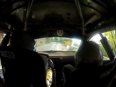 Camera car  Rossi-Bettelli Peugeot 208 R2B Ronde Aci Brescia Lozio 2013