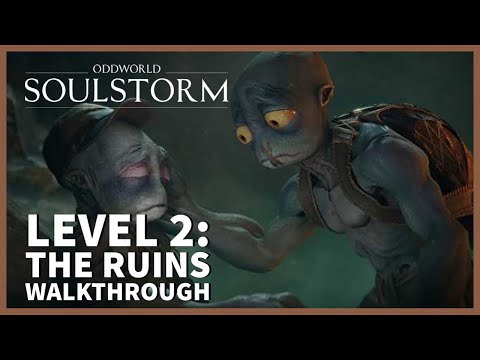 Oddworld Soulstorm 100% Walkthrough Gameplay PS5 | Level 2: All Mudokons, Secret Areas, Royal Jelly