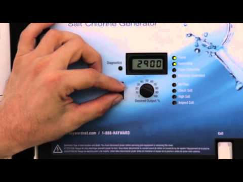 How To: Recalibrate the Salt Level on a Hayward Aqua Rite