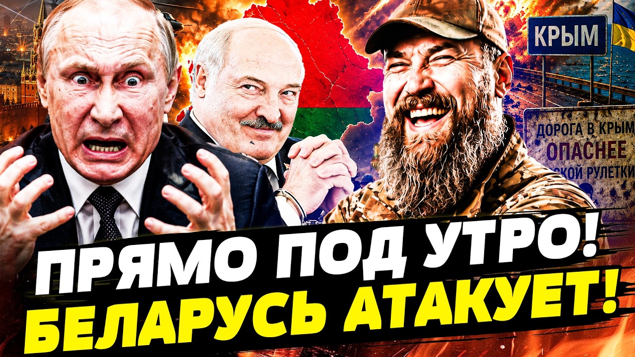 🚨НОЧЬЮ ЛУКАШЕНКО ИЗМЕНИЛ ВСЁ! РФ СДАЛИ! ФИНАЛЬНЫЙ УДАР ПО КРЫМУ: МАДЯР НЕ СД?