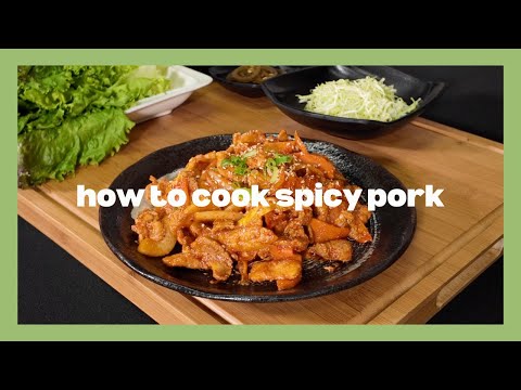 How to Cook Spicy Pork (맛코 제육볶음) thumbnail