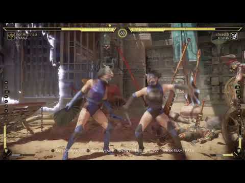 Mk 2 Kitana mirror match ( the left one's mine) mk 11