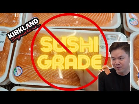 How to Prepare COSTCO SALMON for Sushi and Sashimi (v2 non-Frozen Version)