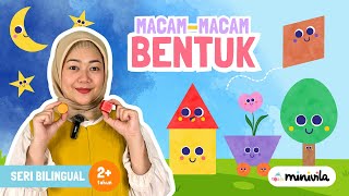 Download lagu MACAM-MACAM BENTUK | Melatih Kemampuan Bilingual sambil Mengenal Ragam Bentuk mp3