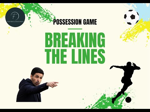 Possession Game with finishing - Breaking the lines