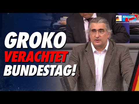 GroKo verachtet Bundestag! - Fabian Jacobi - AfD-Fraktion im Bundestag