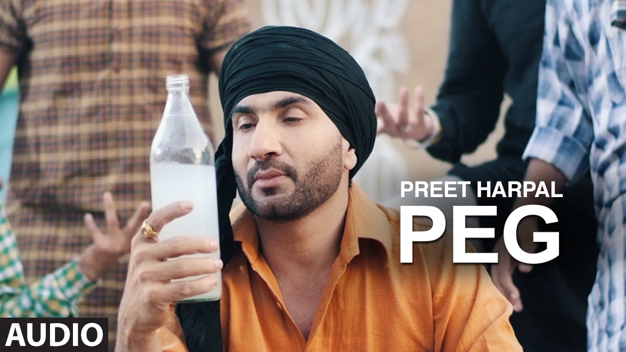 Peg Lyrics  | Punjabi | Preet Harpal | Kuwar Virk
