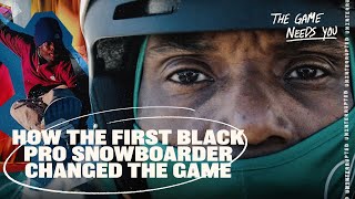 Russell Winfield Wants to See More Black Snowboarders | THE GAME NEEDS YOU