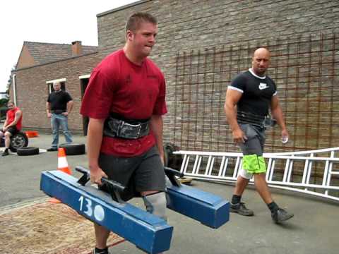 Simon De Vogelaere Farmerwalk 100/130/155kg Ironville