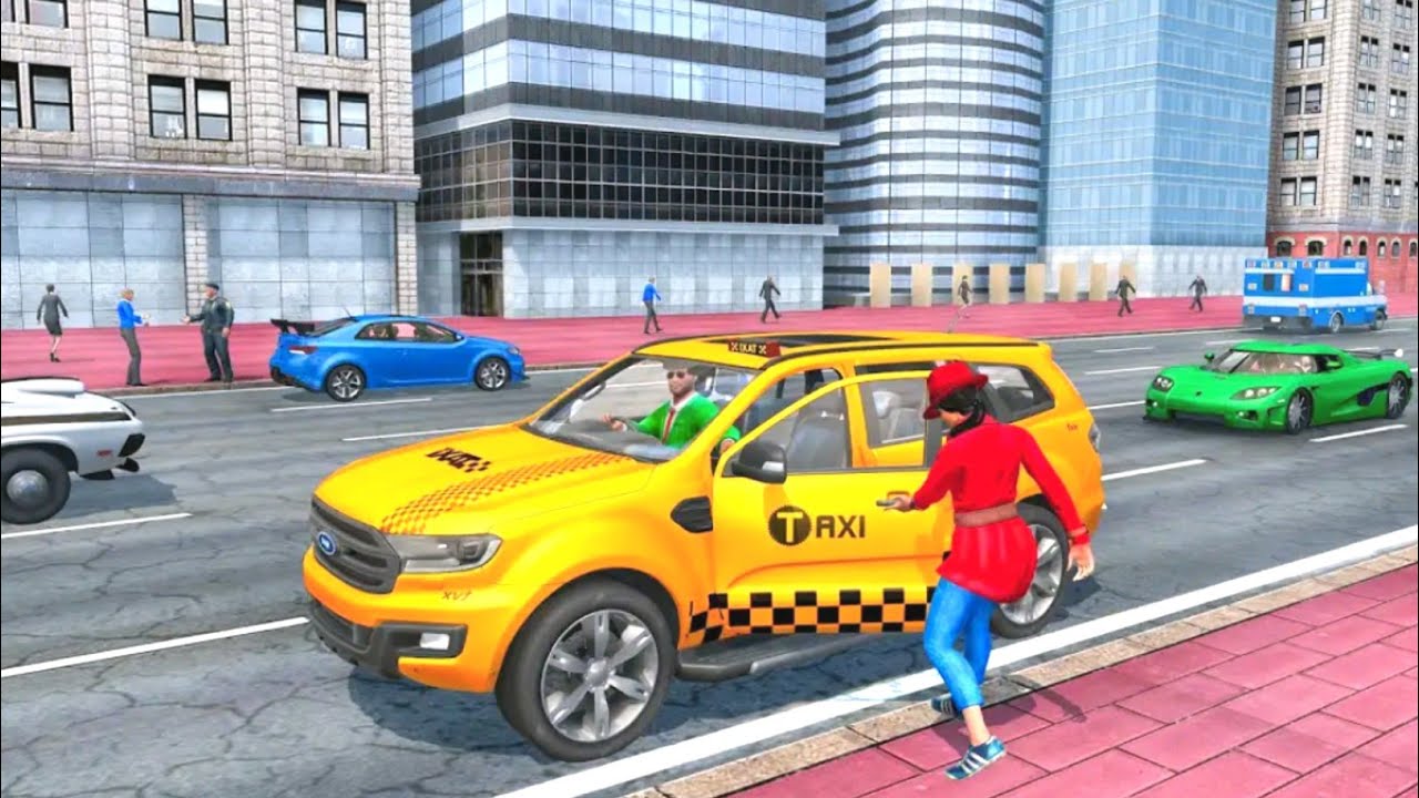 Modern Taxi Driver Car Driving Android Gameplay