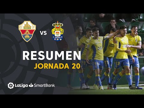 Resumen de Elche CF vs UD Las Palmas (2-3)