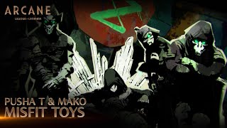 Musik-Video-Miniaturansicht zu Misfit Toys Songtext von Arcane: League of Legends (OST)