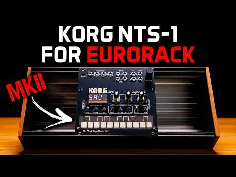 NTS-1 MKII Eurorack Conversion Faceplate Kit for Korg Nu:Tekt digital Synthesizer image 13