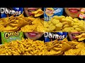 EATING CHIPS COMPILATION DORITOS Cool Ranch LAY S Poppables CHEETOS Mexican Street Corn ASMR