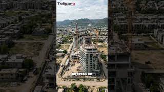 From empty land to a luxury hotel rising step by step