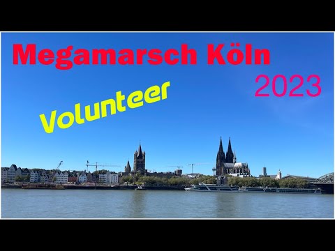 Megamarsch Köln 2023 | Volunteer | kurzer Bericht