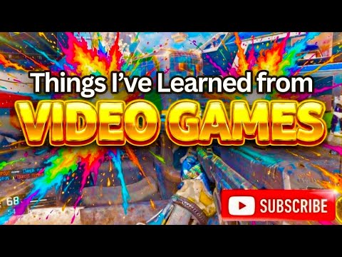 Real world skills, I learned in game.￼￼