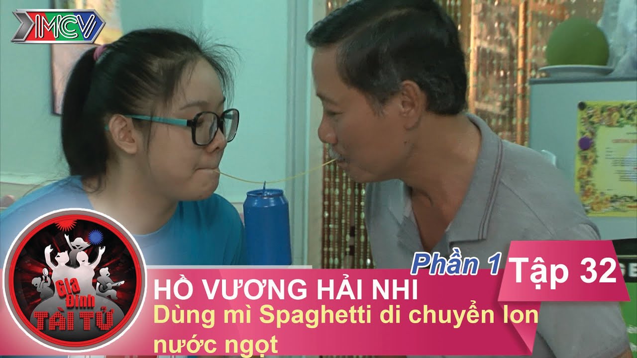 Dùng mì spaghetti di chuyển lon nước ngọt - GĐ chị Hồ Vương Hải Nhi | GĐTT -  Tập 32 | 24/04/2016