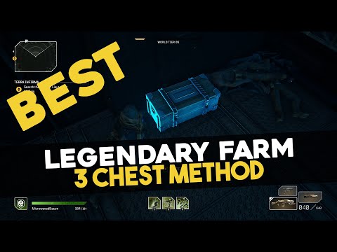 Outriders BEST Legendary Chest Farm! 3 Chest Method Route In Demo