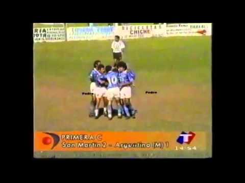 San Martín de Burzaco 2 - Argentino de Merlo 1 (Primera C Apertura 1996)
