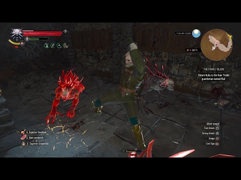 The Witcher 3 Pt. 124 - Side Quest: The Family Blade Pt. 5/Exploring Ard Skellig Pt. 1