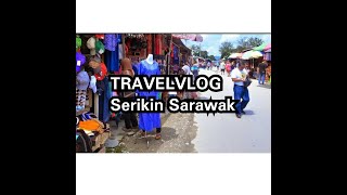 preview picture of video 'Pasar Serikin (Border of Malaysia and Indonesia)'
