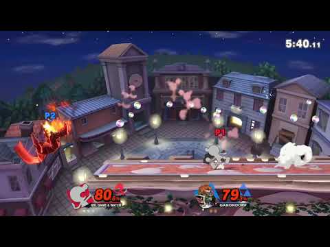 Joseph Maolin (Game and Watch) vs Litany (Ganondorf)-Wifi Friendlies