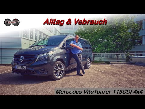 2021 Mercedes Vito Tourer 119 CDI 4x4 - Des Schwaben 1. Wahl | Test - Review - Verbrauch - Alltag