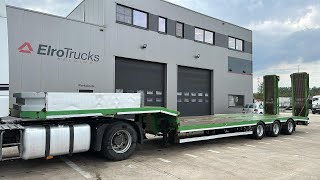 Nooteboom OSDB-45 VV (48 + 60 TONS /BE TRAILER / NALOOPAS / FOLLOW AXLE / low bed semi-trailer for sale - Image 4 | Autoline ZW Nooteboom OSDB-45 VV (48 + 60 TONS /BE TRAILER / NALOOPAS / FOLLOW AXLE / low bed semi-trailer | Image 4 - Autoline