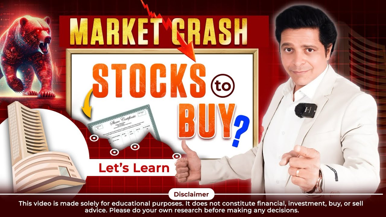 Market Crash Investment Strategy | Where to Invest Now? | Stock Market for Beginners | Let`s learn