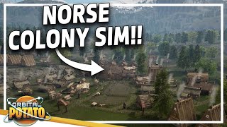 NEW VIKING CITY BUILDER!! - Land of the Vikings - City Builder Colony Sim