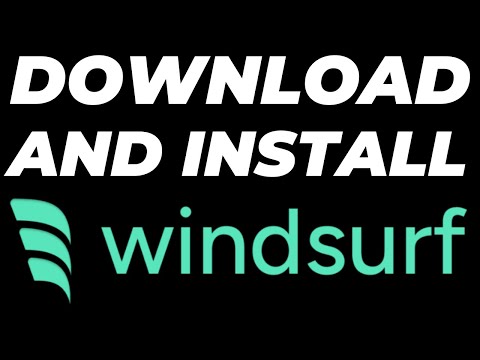 How to Download and Install Windsurf AI Code Editor Tutorial