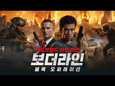 [보더라인: 블랙 오퍼레이션] 메인 예고편ㅣ도심 한복판에서 터진 거대한 음모, 국경을 넘나드는 하드보일드 첩보 액션 #영화추천 예고편