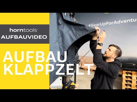 Aufbau eines Klappzelts | horntools