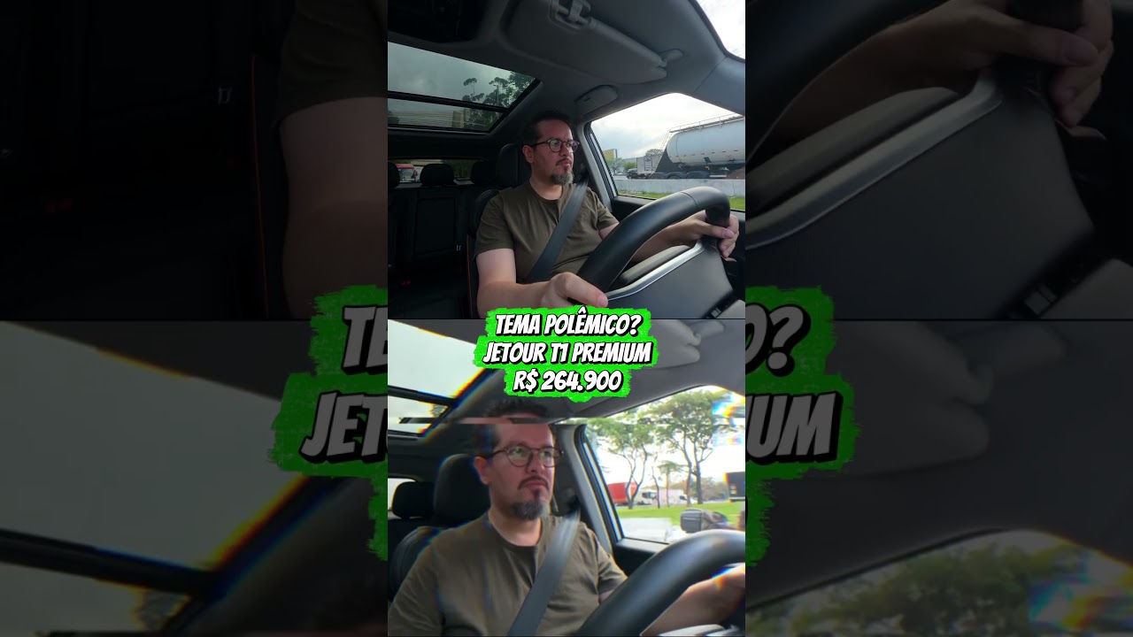 TEMA POLÊMICO! Visual de 4x4, mas tração 4x2?! Jetour T1 Premium! 😱🚘