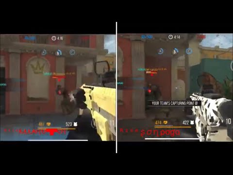 💥 Amazing Split Screen Battle! 💥 Rise Clan vs Bra Clan | Modern Strike Online Gameplay |
