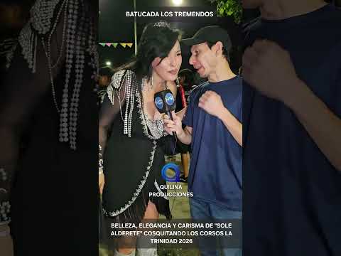 💖 BELLEZA, ELEGANCIA Y CARISMA DE "SOLE ALDERETE" CONQUISTANDO LOS CORSOS LA TRINIDAD (TUC) 2026.