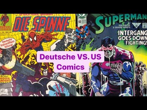 Deutsche vs. US Comics | Warum ich meine Comic-Sammlung nie komplett auf US Comics umgestellt hab
