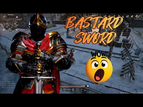 NEW WEAPON IS HERE!BASTARD SWORD IS AMAZING!