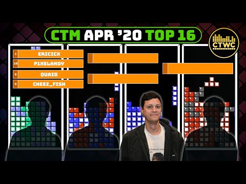 April 2020 CTM - Orange Bracket - Classic Tetris Monthly