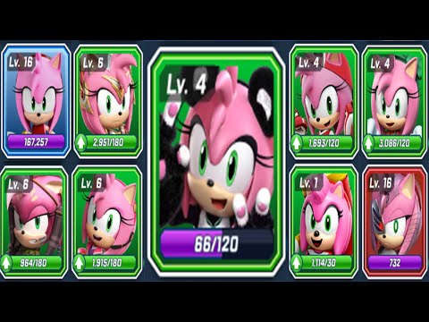 Sonic Forces Speed Battle - All 9 Amy Runners - Panda Amy New Character - Android Gameplay 3D Run